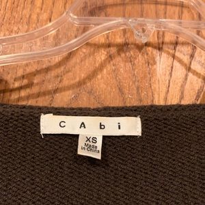 Cabi Americana brown hooded sweater